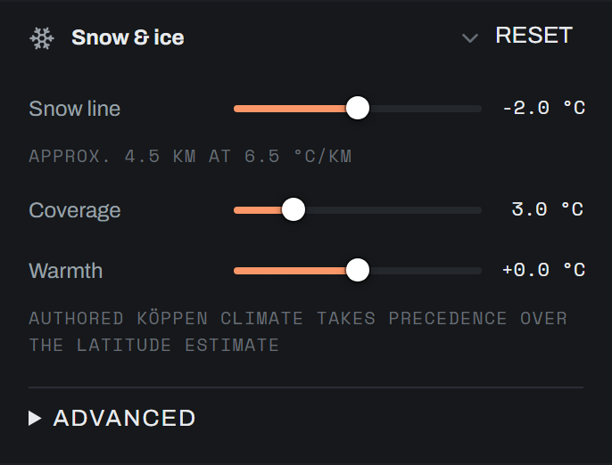 The Snow and ice group